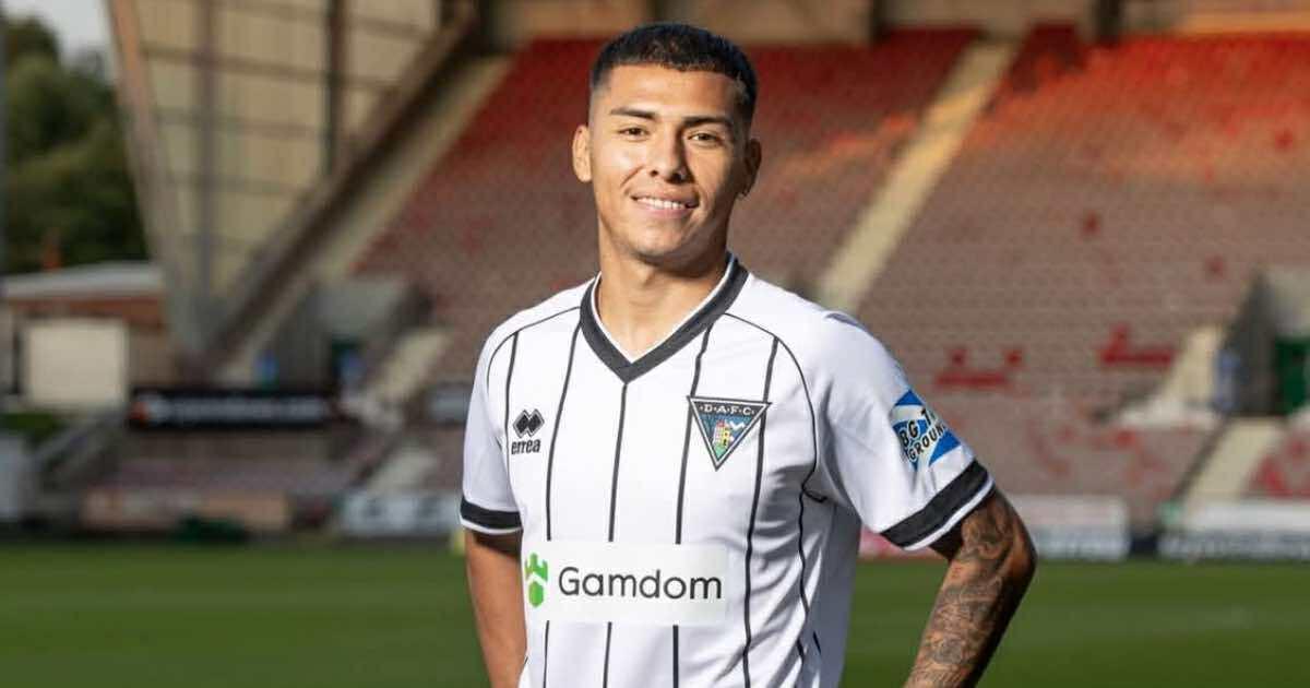 Jefferson Cáceres fue titular en el empate 2-2 del Dunfermline ante Ross County en Escocia