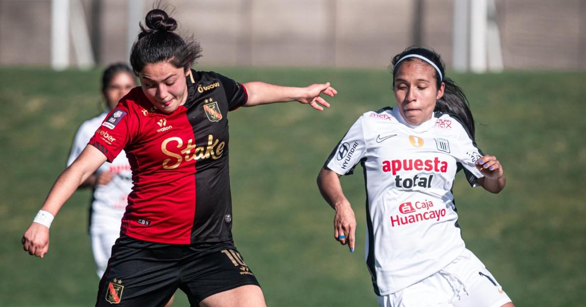 Alianza le dio vuelta a Melgar en la Liga Femenina