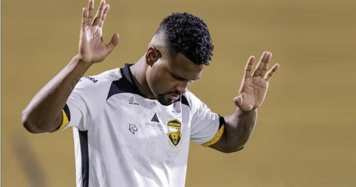Aldair Rodríguez ingresó en el empate de Amazonas FC por la Serie B de Brasil