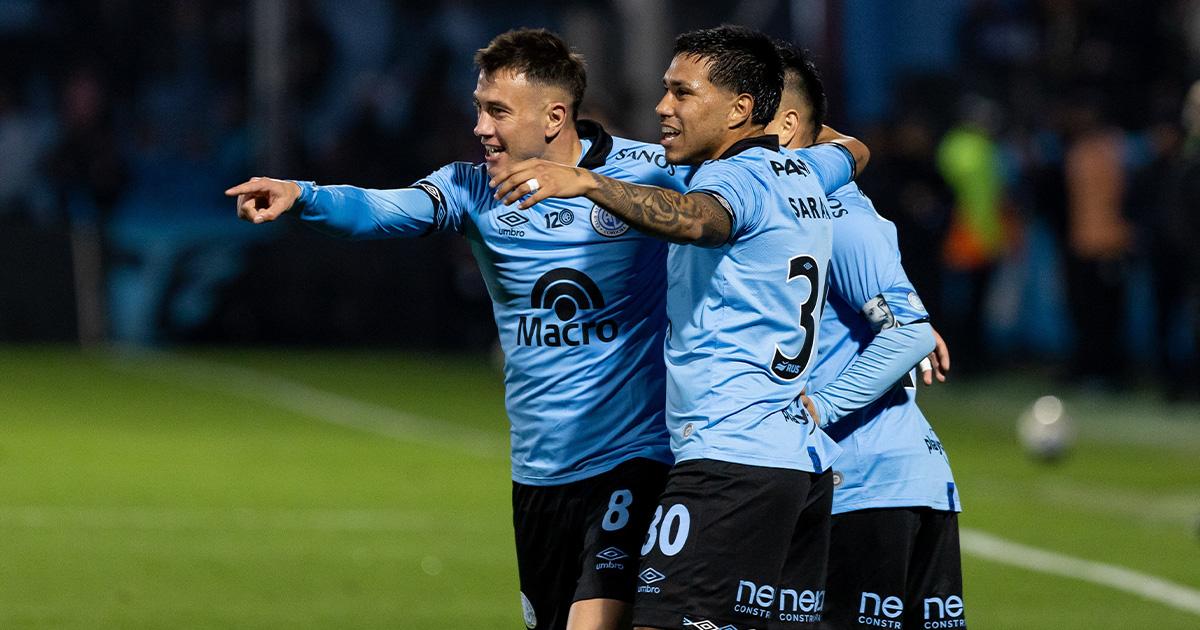 Reyna fue suplente en el triunfo de Belgrano ante Banfield de Romero