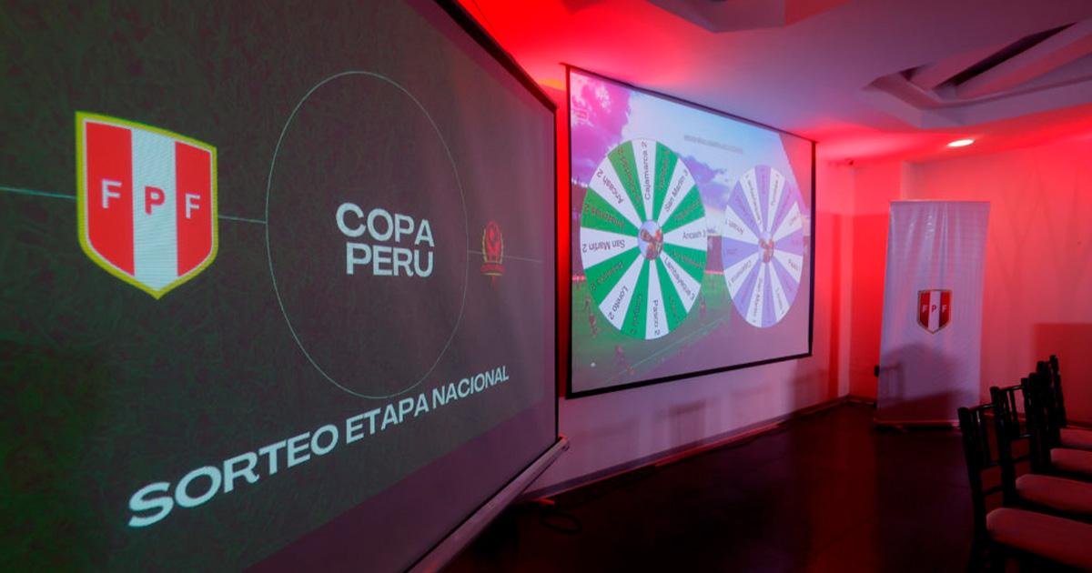 (FOTOS) Se realizó sorteo de la Etapa Nacional de la Copa Perú