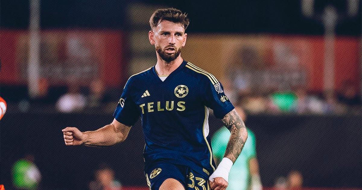 Kenji Cabrera debutó en Vancouver Whitecaps en empate ante Forge FC