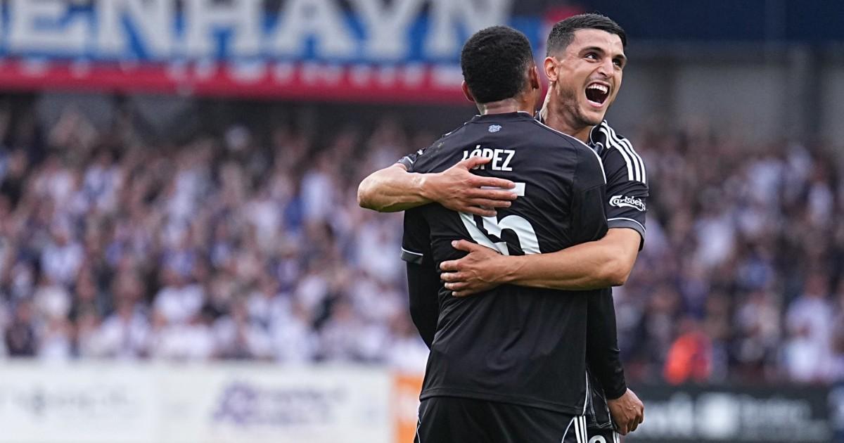 (VIDEO) Con golazo de López, Copenhague goleó de visita
