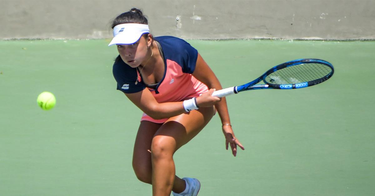 Lucciana Pérez también ganó en dobles y avanzó a ‘semis’ del W35 Chacabuco