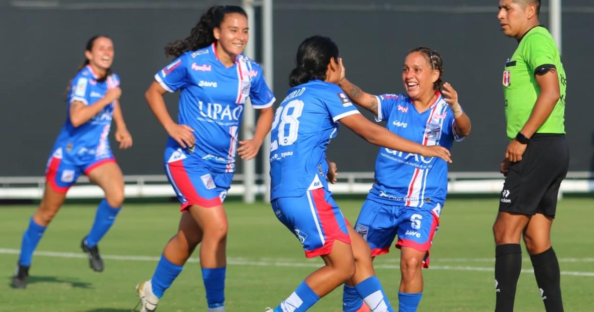 Mannucci goleó por 5-0 a Vallejo en la Liga Femenina