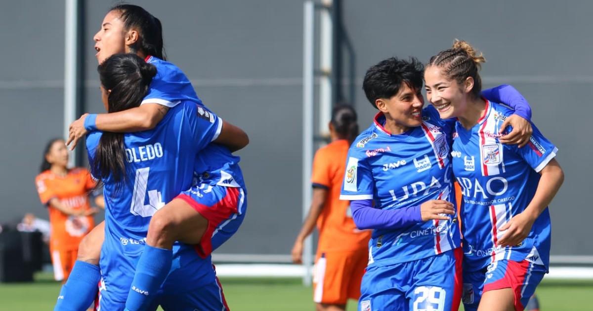 Mannucci goleó por 5-0 a Vallejo en la Liga Femenina