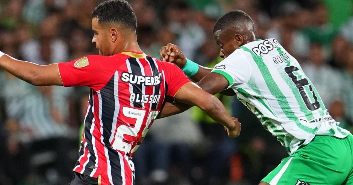 Atlético Nacional empató en casa ante Sao Paulo