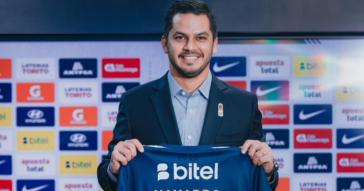 Navarro Mandayo: "El objetivo principal del club es la Liga 1 este y todos los años"