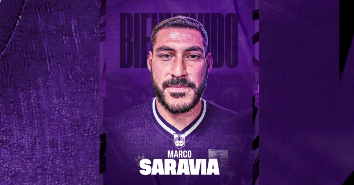 Marco Saravia es nuevo jugador de Defensor Sporting de Uruguay