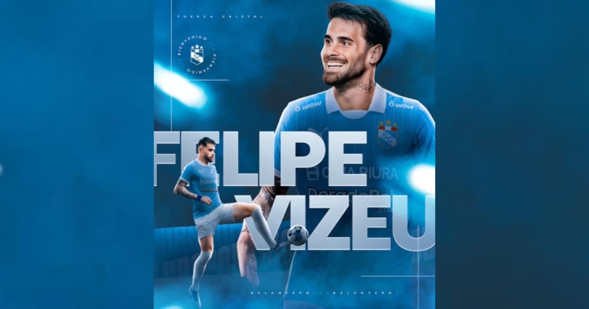 ¡Es Oficial! Felipe Vizeu se convirtió en nuevo delantero de Sporting Cristal