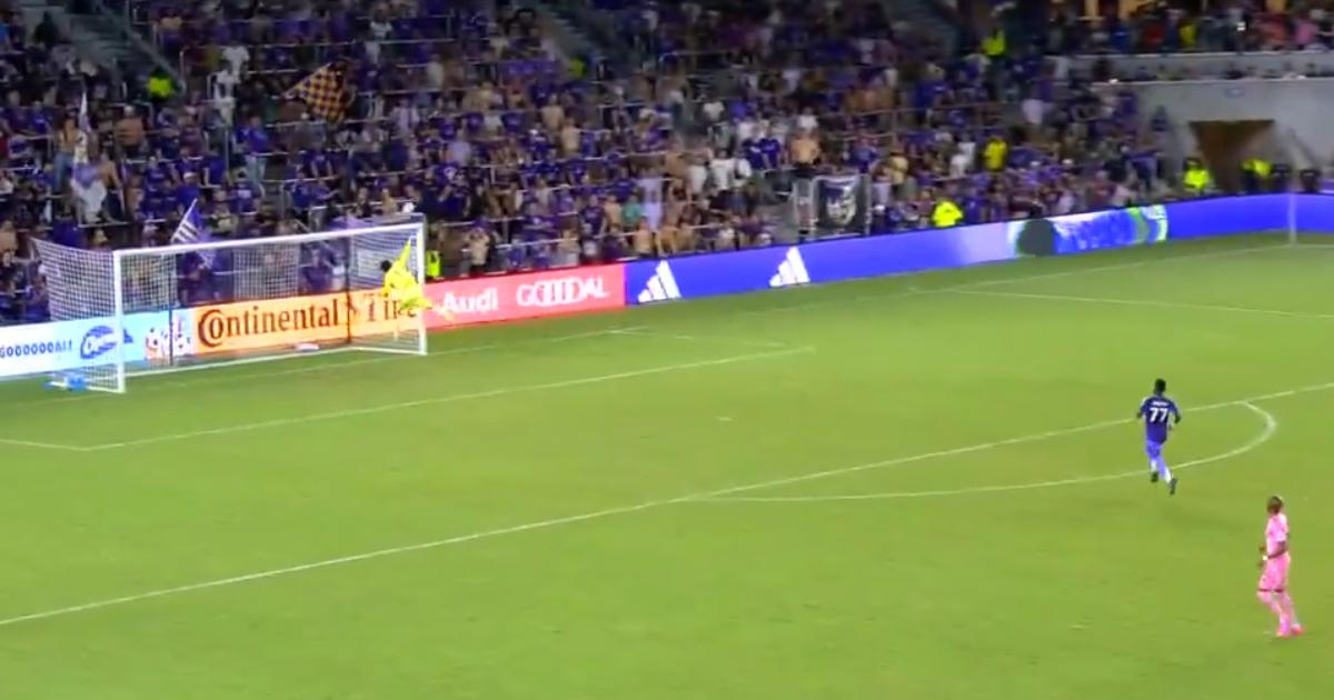   (VIDEO) Con espectacular atajada de Gallese, Orlando venció al Inter Miami