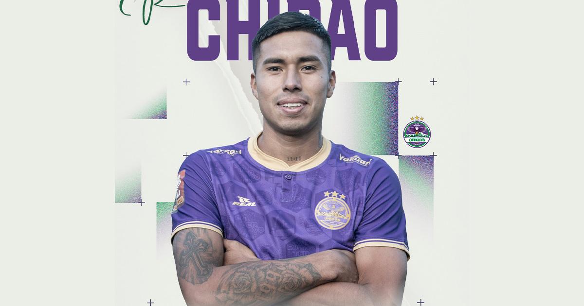 Comerciantes Unidos anunció el fichaje de Ricardo Chipao