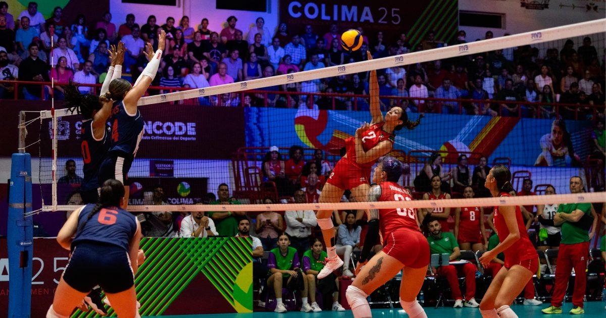 (FOTOS) Perú venció a México y lidera grupo A de la Copa Panamericana de Vóley