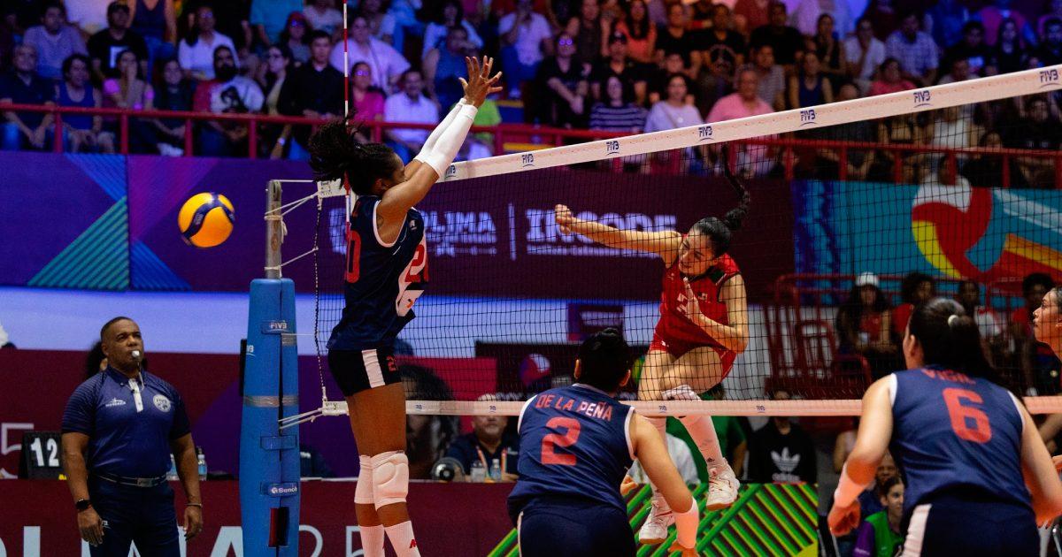 (FOTOS) Perú venció a México y lidera grupo A de la Copa Panamericana de Vóley