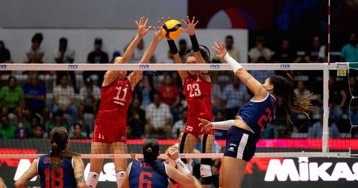 (FOTOS) Perú venció a México y lidera grupo A de la Copa Panamericana de Vóley