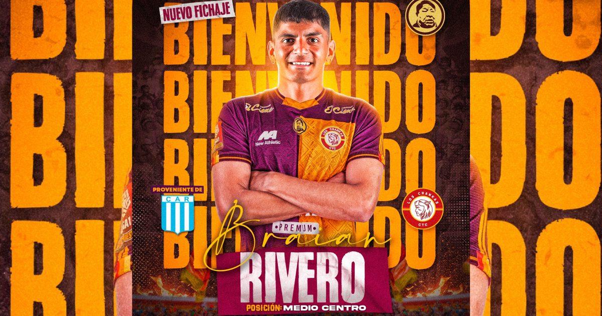 Los Chankas anunció llegada de argentino Braian Rivero