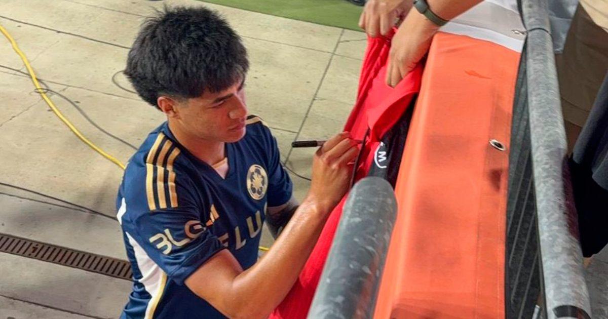 Kenji Cabrera debutó en Vancouver Whitecaps en empate ante Forge FC