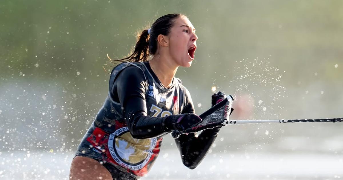 ¡Arriba Perú! Cristhiana de Osma se coronó campeona en Mundial U21 de esquí acuático
