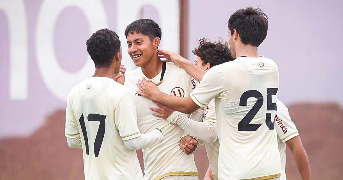 Universitario goleó a UTC y se definieron las llaves para cuartos del Torneo Juvenil Sub 18