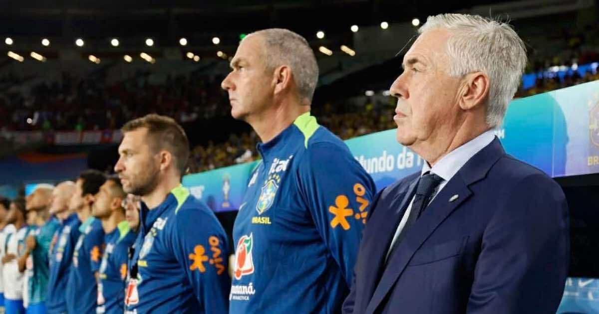 Ancelotti: “La camiseta de Brasil no puede permitirse que un partido sea importante y otros no”
