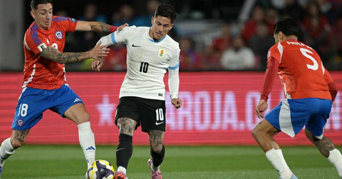 (FOTOS) Chile y Uruguay cerraron las Clasificatorias con un empate sin goles