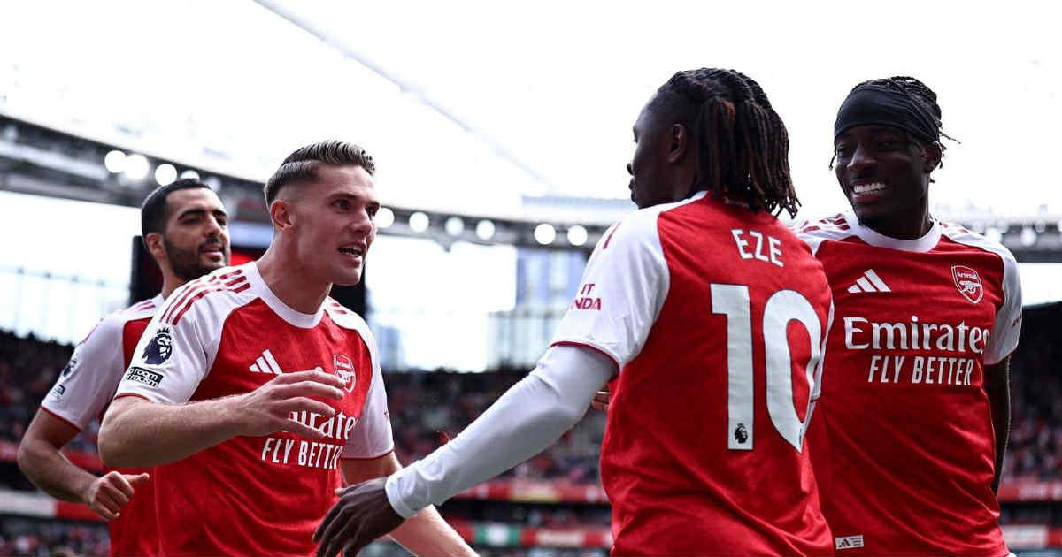 ¡Lo pasó por encima! Arsenal goleó al Nottingham por Premier League