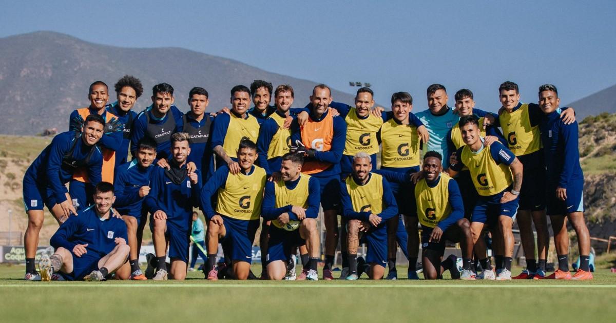 Alianza Lima entrenó en Coquimbo y quedó listo para duelo ante U de Chile