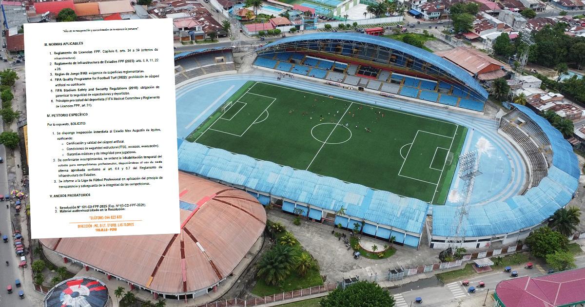 César Vallejo solicitó inspección del estadio Max Augustín antes de enfrentar a Comerciantes FC