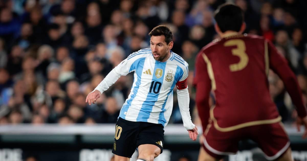 (VIDEO | FOTOS) Argentina goleó 3-0 a Venezuela con doblete de Lionel Messi 