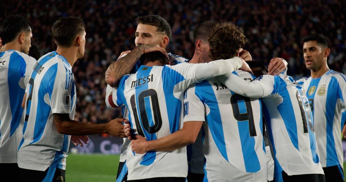 (VIDEO | FOTOS) Argentina goleó 3-0 a Venezuela con doblete de Lionel Messi 