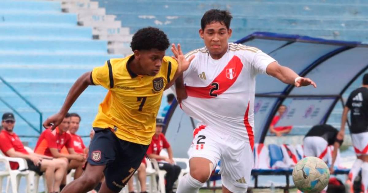 (VIDEO | FOTOS) ¡Una vez más! Perú U15 venció por 1-0 a Ecuador 