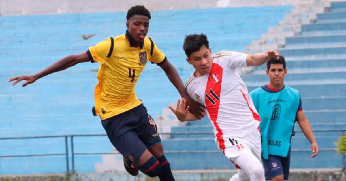 (VIDEO | FOTOS) ¡Una vez más! Perú U15 venció por 1-0 a Ecuador 