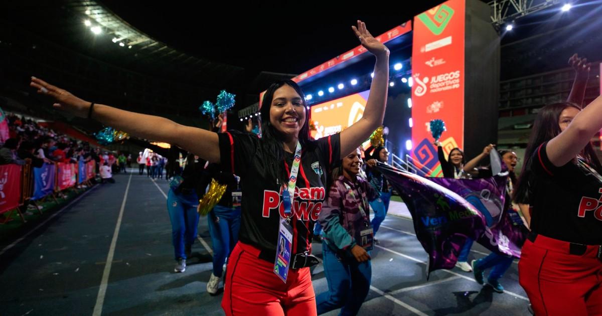(FOTOS) Se dio la inauguración de los Juegos Deportivos Nacionales IPD 2025 en el Estadio Nacional