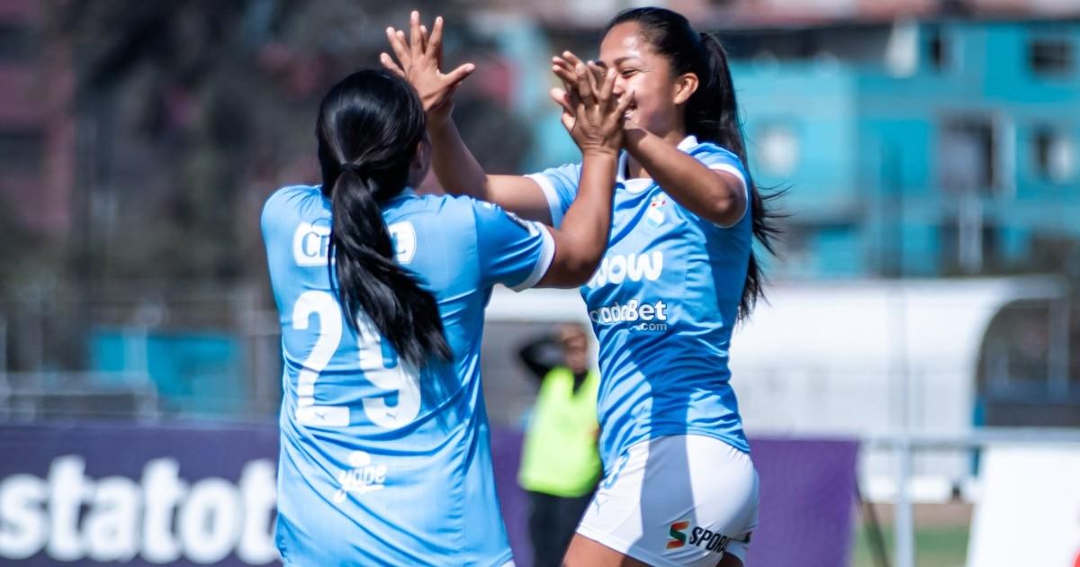 Sporting Cristal goleó a Melgar en la Liga Femenina