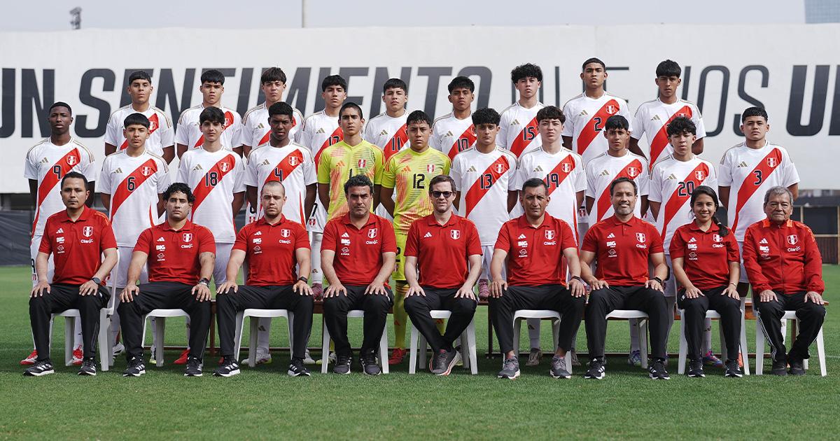 Estos son los convocados de la selección peruana para la Conmebol Liga Evolución Sub 15