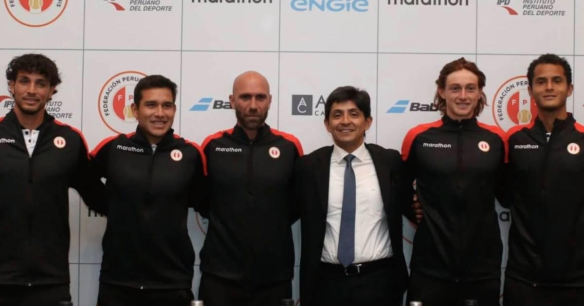 Equipo Peruano de Copa Davis está listo para enfrentar a Portugal