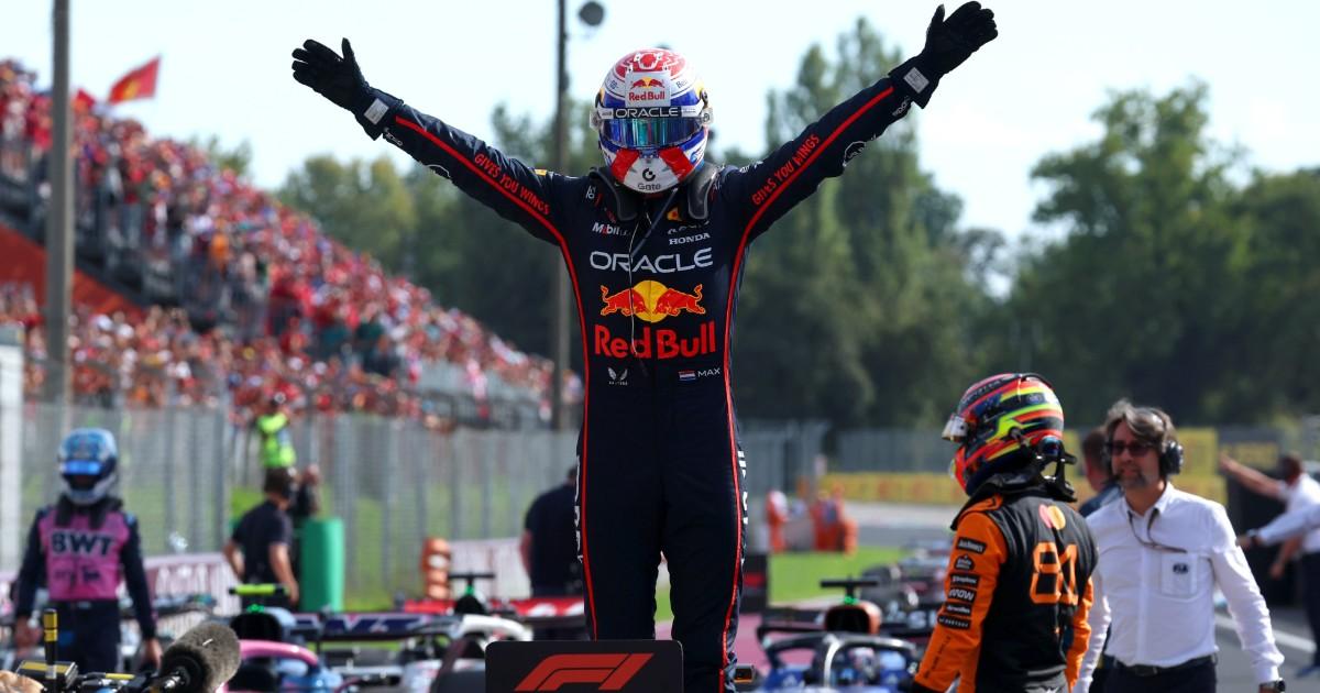 Verstappen ganó el GP de Italia