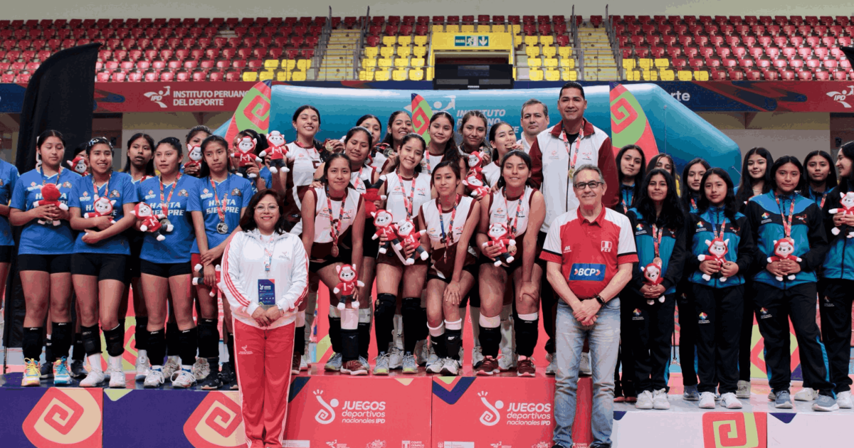 Arequipa se coronó campeón de los Juegos Deportivos Nacionales IPD 2025