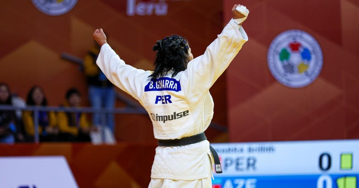 Brillith Gamarra logró medalla histórica para el Perú en el Grand Prix de Judo