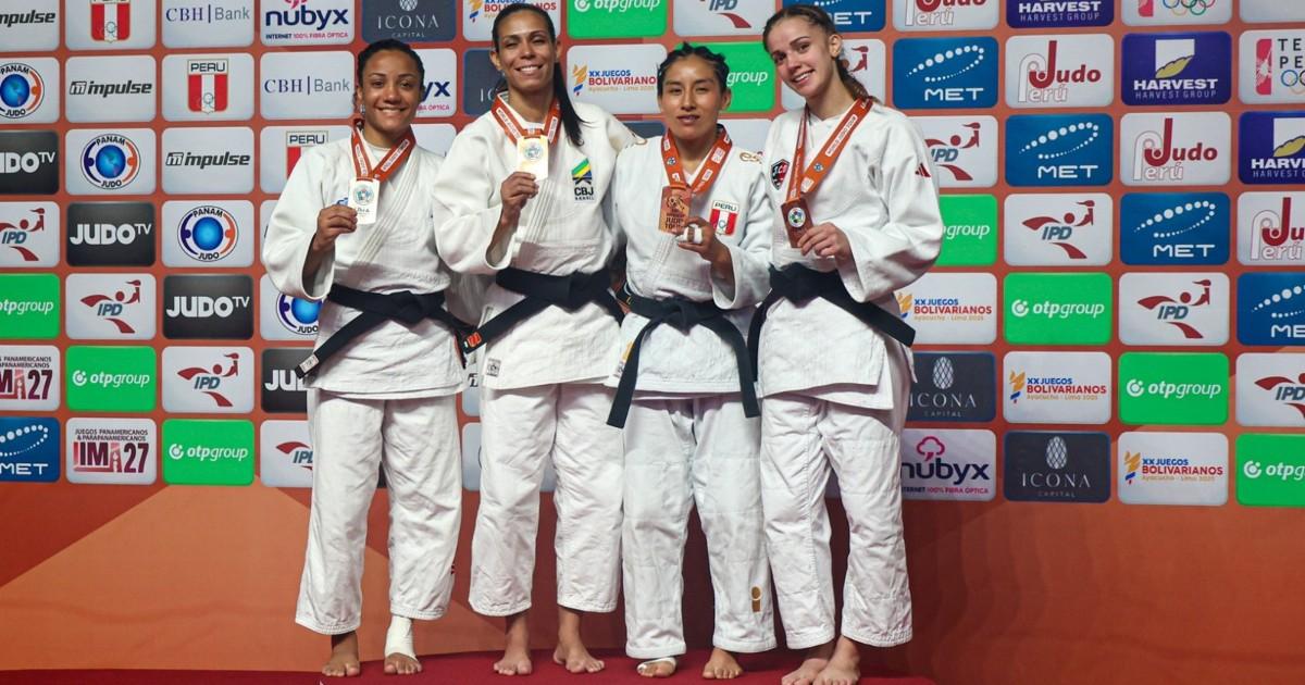 Brillith Gamarra logró medalla histórica para el Perú en el Grand Prix de Judo
