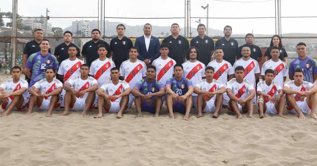Selecciones peruanas Sub 20 y Absoluta participarán en la Liga Evolución de Fútbol Playa 