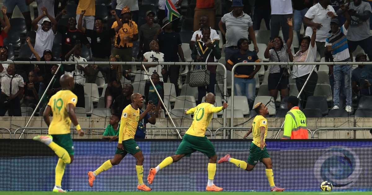 Sudáfrica goleó a Ruanda y clasificó al Mundial tras 16 años de ausencia
