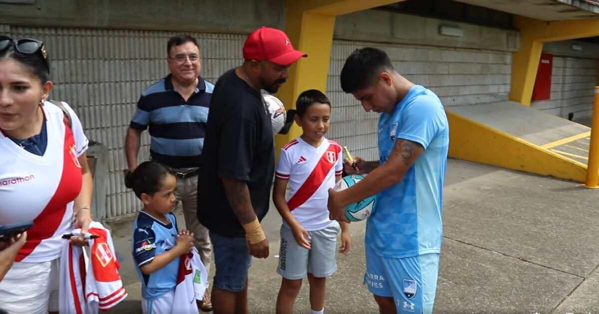 (VIDEO) Piero Quispe pasó grato momento con hinchas peruanos en Australia