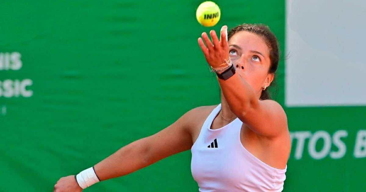 Lucciana Pérez cayó ante italiana Pace y se despidió en primera ronda del ITF W35 de Norman