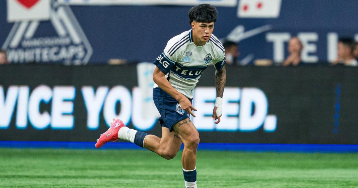 Kenji Cabrera ingresó en la derrota de Vancouver Whitecaps