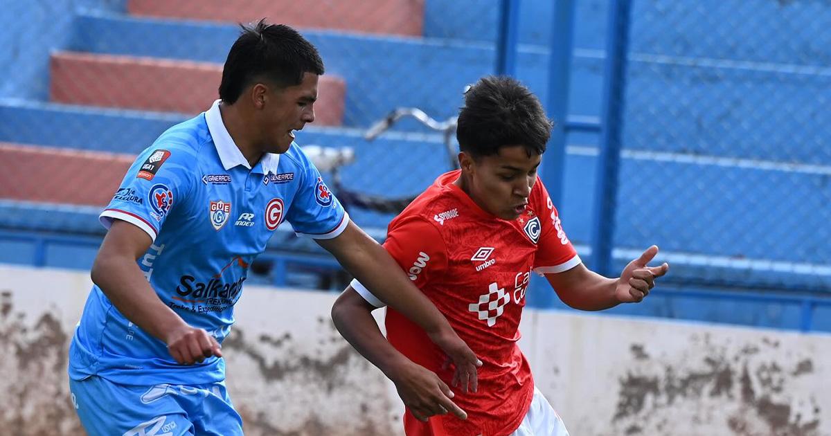 Cienciano igualó 2-2 ante Deportivo Garcilaso por el Torneo Juvenil Sub 18