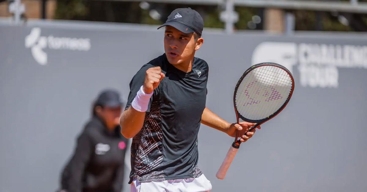 Gonzalo Bueno se metió a cuartos de final del Challenger Curitiba