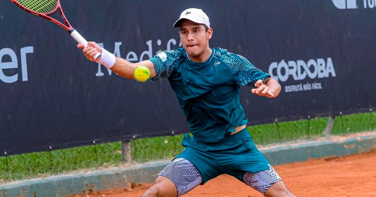 Gonzalo Bueno cayó en cuartos de final del Challenger Curitiba