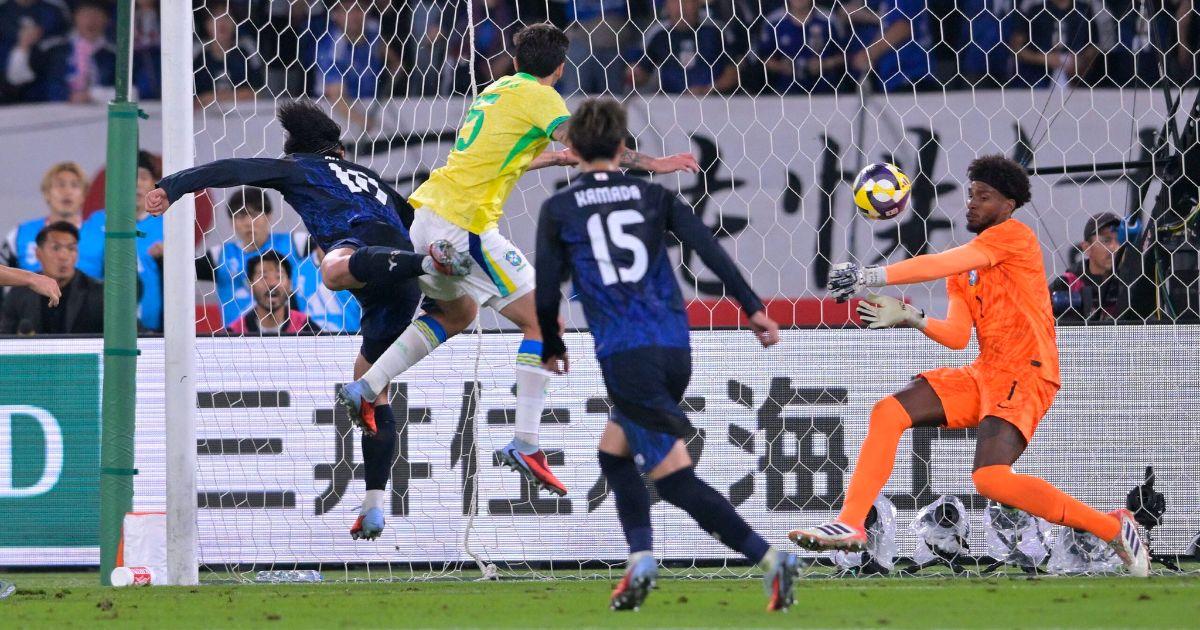 Japón le dio vuelta a Brasil en partido amistoso