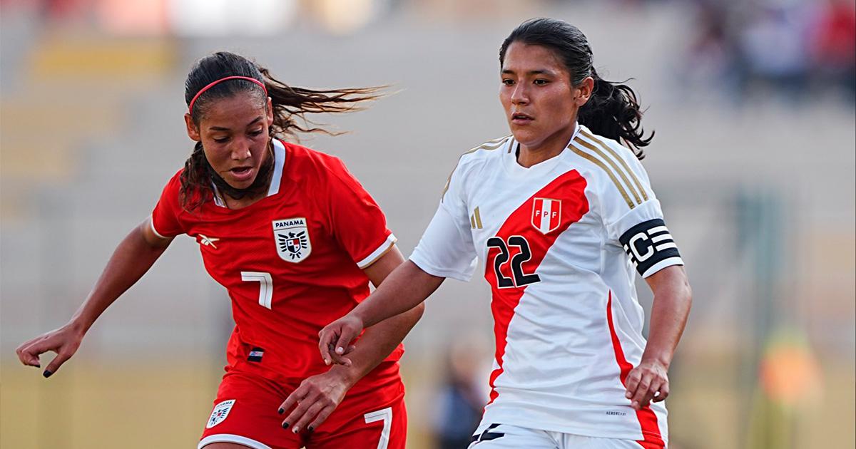 Selección peruana femenina cayó ante Panamá en amistoso